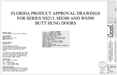 PR Instl Docs FL20890 R4 II 102743rev1 - NS213 MS380 WS500 Installation Drawings
