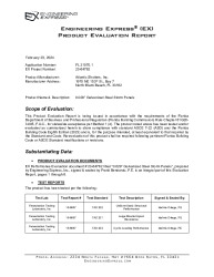 PR TECH DOCS FL21070 R5 AE EVAL
