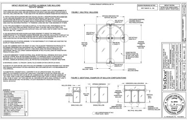 PR Instl Docs FL21144 R5 II WinDoor Estate Mullions - REV A