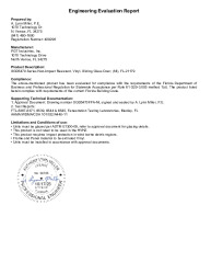 PR TECH DOCS FL21179 R8 AE ENG EVAL - SGD5470 - REV D