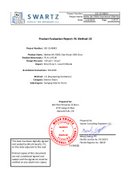 PR TECH DOCS FL21333 R7 AE SCE 25-08002 CALCS - 21333.2 R1 METHOD 1D DSS