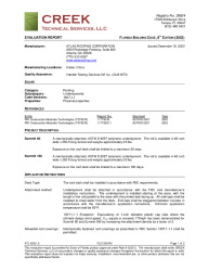PR Instl Docs FL21350 R5 II ATL16001.5 2023 FBC Eval Summit Underlayments final