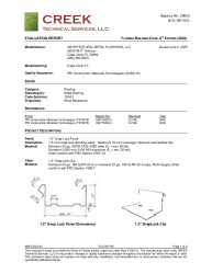 PR INSTL DOCS FL21367 R6 II AMF16004.6E 2023 FBC EVAL 1.5IN. SNAP LOCK FINAL