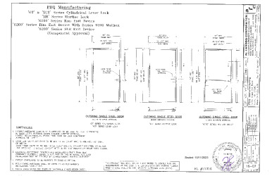 PR Instl Docs FL21376 R5 II SS- GT, XGT, MR AND 6200 SERIES LOCKS (LMI)-DWG 16-07 (2023)