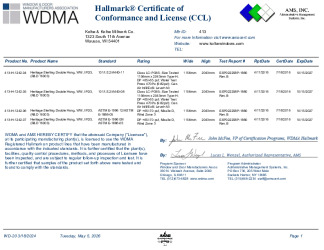 PR CERTIFICATE FL21409 R7 C CAC 16003 CCL