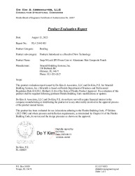 PR TECH DOCS FL21443 R5 AE STRUCTALL EVALUATION REPORT-2023 FBC