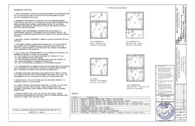 PR Instl Docs FL21447 R3 II Series NRAP 2500 Projected Windows LMI FL21447.1 AD16-44 REV 08.11.2023-SS