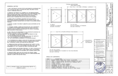 PR Instl Docs FL21448 R3 II Series NRAP 2500 Casement Windows LMI 21448.1AD16-42 REV08.16.2023-SS