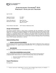 PR TECH DOCS FL21464 R3 AE EVAL 