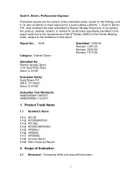 PR TECH DOCS FL21471 R14 AE PRODUCT EVALUATION 35-M S