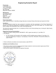PR TECH DOCS FL21632 R4 AE WW2500SMI ENG EVAL - REV A1