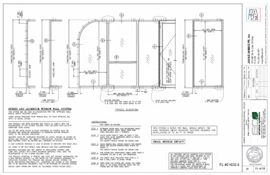 PR INSTL DOCS FL21632 R6 II SERIES 450 WINDOW WALL-SMI-JA-1844-24-SS1
