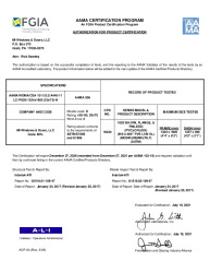 PR CERTIFICATE FL21637 R16 C CAC APC (16230) 1620 SH (122726)