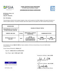 PR CERTIFICATE FL21638 R10 C CAC APC(19021)2385.03-106-12-R0 1630 HS,(032725)