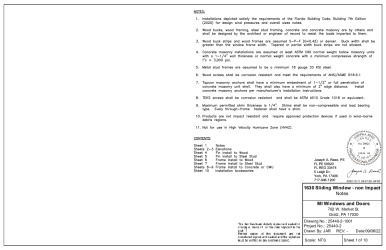PR Instl Docs FL21638 R11 II 25440-2 1630 HS Non-Impact 96x48 XOX DP50