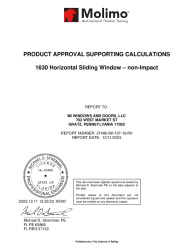PR TECH DOCS FL21638 R14 AE 27488.09F-107-16-R0 - MI WINDOWS 1630 HS NON-IMPACT XOX 120X63 DP25
