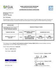 PR CERTIFICATE FL21638 R14 C CAC APC(16742)H2947.01-801-44-R0 1630 HS(033127)