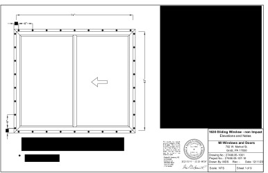 PR Instl Docs FL21638 R15 II 27488.05-1001 - 1630 HS 74x63 Non-Impact Installations