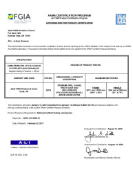 PR CERTIFICATE FL21704 R7 C CAC XXXXXX LC-PG50 353X96 DP-55 NEW