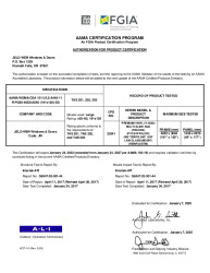 PR CERTIFICATE FL21706 R7 C CAC JELD-WEN - PREMIUM VINYL SGD (39) (V-4500) (FINLESS)  IMPACT   JAN. 2025 (EXT.5)