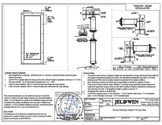PR Instl Docs FL21838 R10 II Aurora FG IS GLZ Single Door FBC SS 2018-09-19