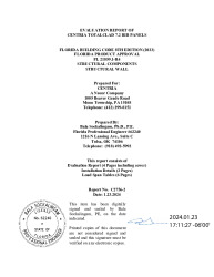 PR INSTL DOCS FL21859 R5 II EVALUATIONREPORTC2756 2