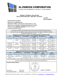PR TECH DOCS FL21875 R5 AE SS- ES-WW8832-A ALUM WW SYSTEM (SMI)-PAE 2023