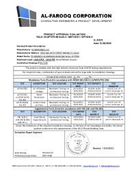 PR TECH DOCS FL21875 R5 AE SS- ES-WW8832 ALUM WW SYSTEM (SMI)-PAE 2023