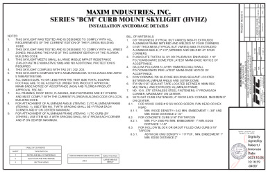 PR INSTL DOCS FL21896 R4 II MAX0004 REVA BCM FPAS SS