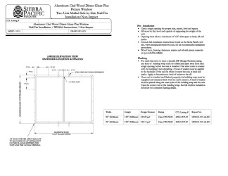 PR INSTL DOCS FL21965 R4 II 429-H-519.22-.23 C-DGP NAIL FIN INSTALLATION INSTRUCTIONS