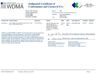 PR CERTIFICATE FL21966 R3 C CAC 436-H-660.42 CCL