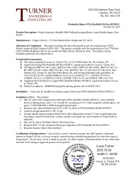 PR TECH DOCS FL22037 R4 AE EVALREPORT-FPA-EASIFOLD-LM-NONHVHZ-C