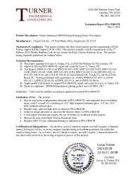PR TECH DOCS FL22037 R5 AE EVALREPORT-FPA-OB49-NI