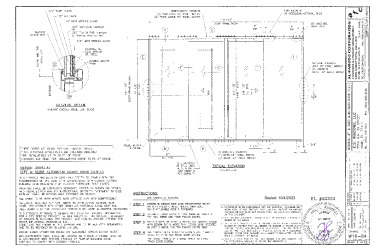 PR Instl Docs FL22232 R3 II SS- HSS65.NI Lift-Slide Alum Glass Door (SMI) - DWG W16-84 (2023)
