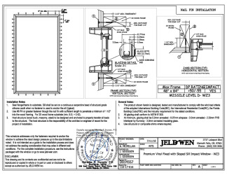 PR Instl Docs FL22281 R10 II PV FX SLP SILL O WZ3 FBC 48x48 SS 2018-10-16