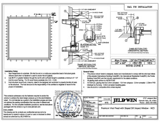 PR Instl Docs FL22281 R11 II PV VX SLP SILL O WZ3 FBC 60x60 SS 2018-10-16