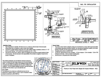 PR Instl Docs FL22281 R12 II PV FX SLP SILL O WZ2 FBC 60x60 SS 2018-10-16