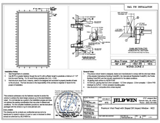 PR Instl Docs FL22281 R9 II PV FX SLP SILL O WZ2 FBC 48x84 SS 2018-10-16