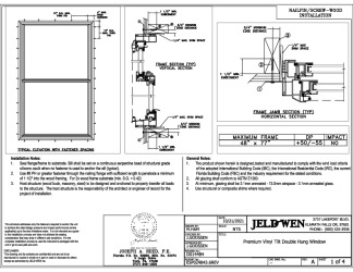 PR Instl Docs FL22286 R7 II D014484 - Premium Vinyl Tilt Double Hung 48x77 DP50-55 FBC Installs 1...