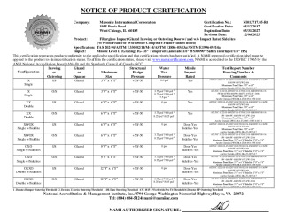 PR CERTIFICATE FL22363 R9 C CAC NI013717.05-R6