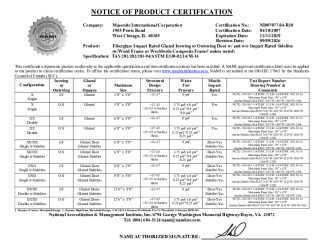 PR CERTIFICATE FL22378 R10 C CAC NI007077.04-R10
