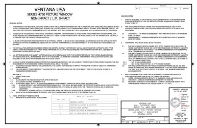 PR Instl Docs FL22382 R3 II NL-0091 Rev1 Fixed Ventana ss