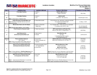 PR INSTL DOCS FL22399 R2 II MIRAFLEX II  IG FOR PLYWOOD SUBSTRATES SYSTEM A REV 6-23-2023