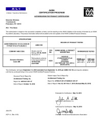 PR CERTIFICATE FL224 R21 C CAC 08-09 08-20 CS IMPACT TEMP R55 36X50