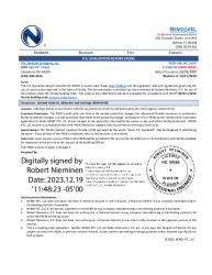 PR Instl Docs FL2330 R9 II 2023 12 17 FINAL PEER-GRL-001.A C-A-C FL2330-R9
