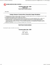 PR CERTIFICATE FL2358 R15 C CAC CONSTRUCTION NO 529 MERIDIAN