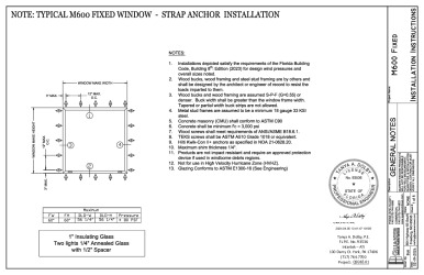 PR Instl Docs FL23998 R11 II M600 Fixed 60 x 60 2023 PE Sealed