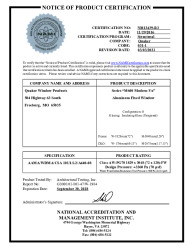 PR CERTIFICATE FL23998 R13 C CAC NI013439-R3