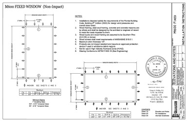 PR Instl Docs FL23998 R13 II M600 Fixed 72 x 120 2023 PE Sealed
