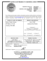 PR CERTIFICATE FL23998 R9 C CAC NI014240.03